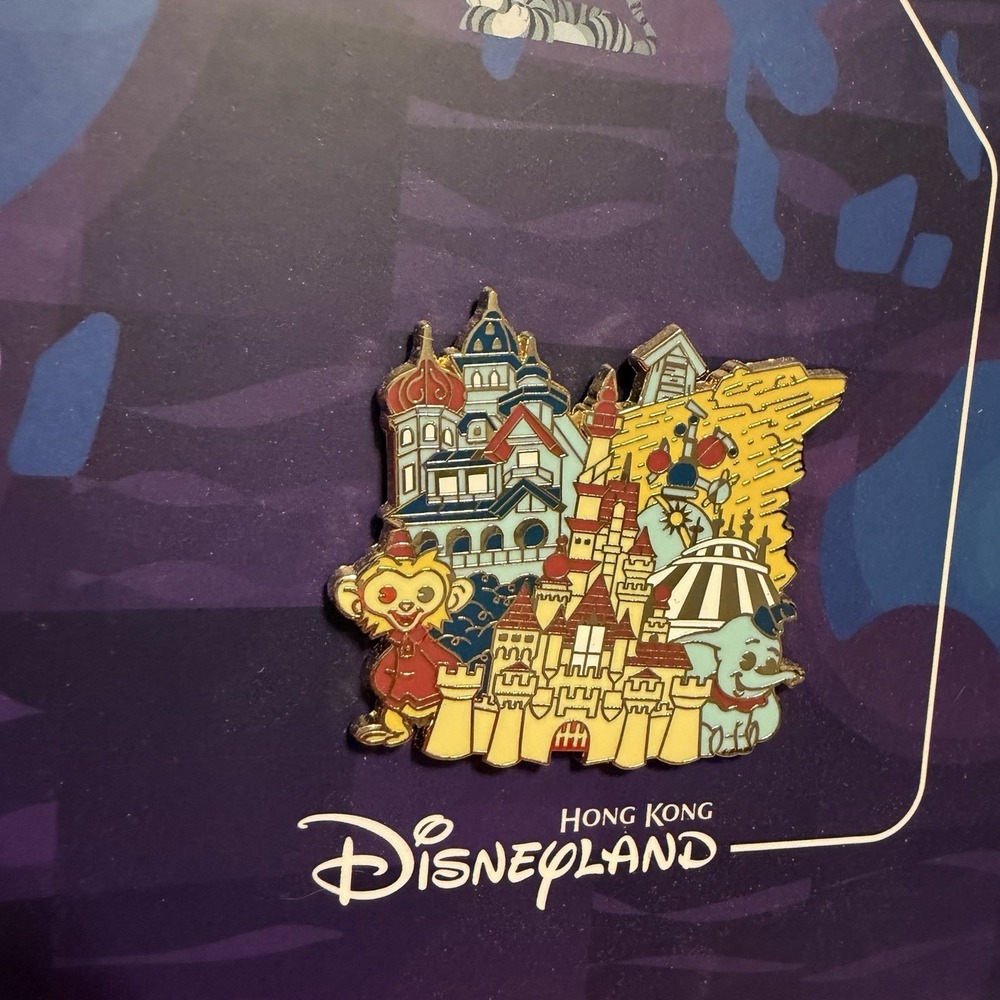 D23 Gold Member Exclusive - Around the World of Disney Parks Pin Set Only - Picture 9 of 11